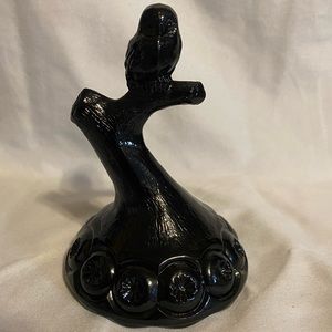 Moon and star Owl ring Tree